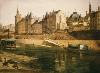 The Palais de Justice, the Conciergerie and the Tour de l